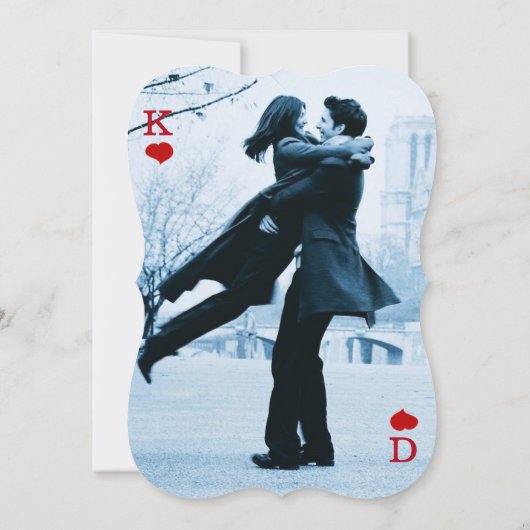 Las Vegas Casino Modernes Foto SAVE THE DATE (Rückseite)