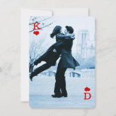 Las Vegas Casino Modernes Foto Save the Date (Rückseite)