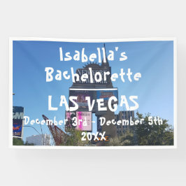 Las Vegas Casino | Name Bachelorette Banner