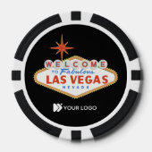 Las Vegas Casino Night Corporate Logo Poker Chip (Vorderseite)