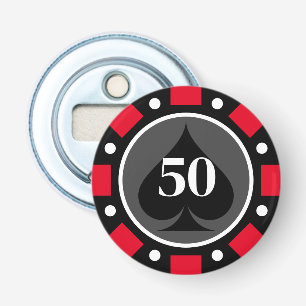 Las Vegas Casino Poker Chip Flaschenöffner