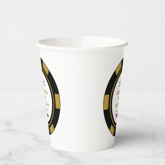 Las Vegas Casino Poker Chip New Orleans Club Pappbecher (Links)