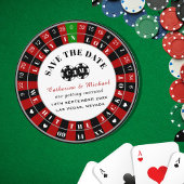 Las Vegas Casino Roulette Rad Save the Date