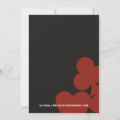 Las Vegas Casino Skyline Wedding Save the Date Einladung (Rückseite)