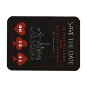 Las Vegas Casino Skyline Wedding Save the Date Magnet (Horizontal)