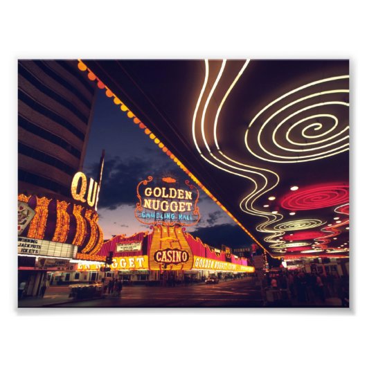 Las Vegas Casinos Fotodruck (Vorne)