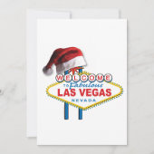 Las Vegas Christmas Feiertagskarte (Vorderseite)