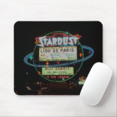 Las Vegas Circa 1959 Stardust Hotel Neon Sign Mousepad (Mit Mouse)