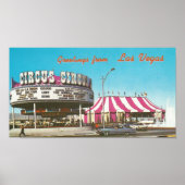 Las Vegas Circus Circus, 1960er Poster (Vorne)
