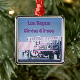Las Vegas Circus Circus Ornament Aus Metall