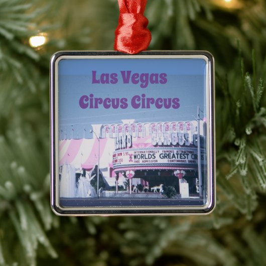 Las Vegas Circus Ornament Aus Metall (Baum)