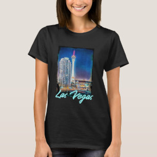 Las Vegas City Nevada Touristenstrasse Matching S T-Shirt