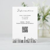 Las Vegas City UAWG RSVP Karte (Stehend Vorderseite)