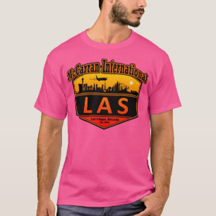 Las Vegas - Code des internationalen Flughafens vo T-Shirt