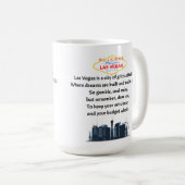 Las Vegas Coffee Tasse (VorderseiteRechts)