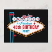 Las Vegas Custom Einladung (Vorderseite)