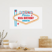 Las Vegas Custom Signature Party Poster (Küche)