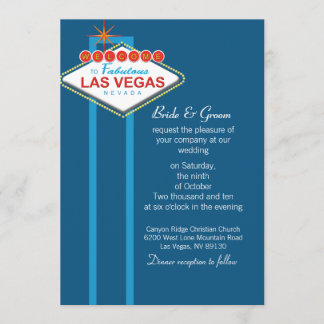 Las Vegas, das Einladung Wedding ist