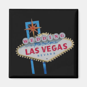 Las Vegas, das Magnet-Probe 1 WEDDING ist Magnet