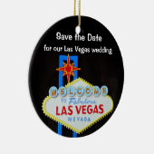 Las Vegas, das Mitteilung Wedding ist Keramikornament (Rechts)
