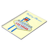 Las Vegas, das Planer Wedding ist Notizblock (Linke Seite)