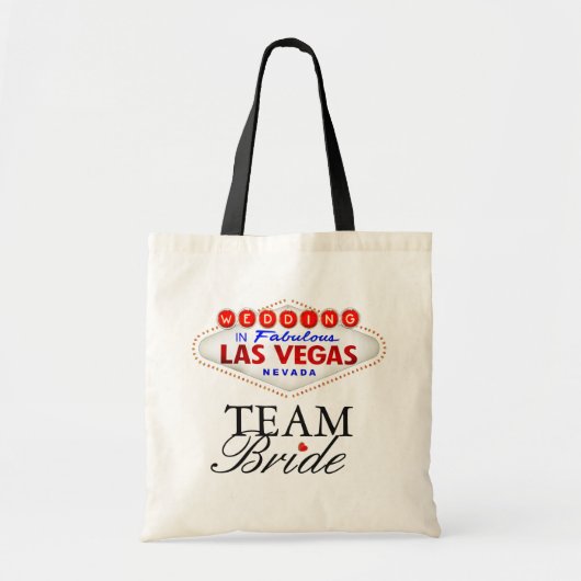 Las Vegas, das Team-Braut Wedding ist Tragetasche (Vorne)