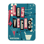 Las Vegas, das Vintages Reiseplakat Nevadas Magnet (Vertikal)