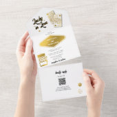 Las Vegas Destination Casino Lucky Lucky Liebe Hoc All In One Einladung (Abreißtisch)