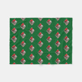 Las Vegas 'Diamond' Playing Card Shape Fleecedecke (Vorderseite (Horizontal))