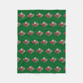 Las Vegas 'Diamond' Playing Card Shape Fleecedecke (Vorderseite)