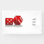 Las Vegas Dice Banner (Horizontal)