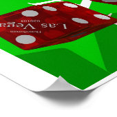Las Vegas Dice I (Druck) Poster (Ecke)