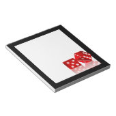 Las Vegas Dice Notizblock (angewinkelt)