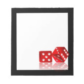 Las Vegas Dice Notizblock (Vorderseite)