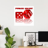 Las Vegas Dice Poster (Heimbüro)
