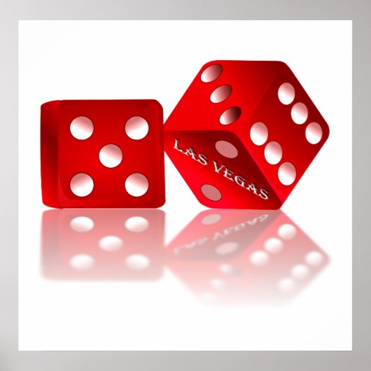 Las Vegas Dice Poster (Vorne)