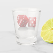 Las Vegas Dice Schnapsglas (Rückseite)