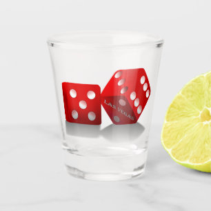 Las Vegas Dice Schnapsglas