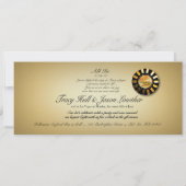 Las Vegas Empfang (kontaktieren Sie mich, um 4u zu Einladung (Rückseite)