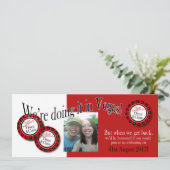 Las Vegas Empfang (kontaktieren Sie mich, um 4u zu Einladung (Stehend Vorderseite)