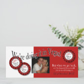 Las Vegas Empfang (kontaktieren Sie mich, um 4u zu Einladung (Stehend Vorderseite)