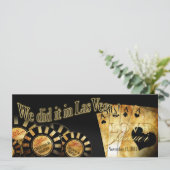 Las Vegas Empfang (kontaktieren Sie mich, um 4u zu Einladung (Stehend Vorderseite)