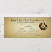 Las Vegas Empfang (kontaktieren Sie mich, um 4u zu Einladung (Rückseite)