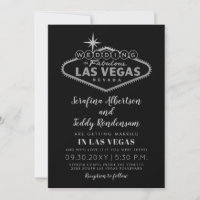 Las Vegas Fabulous Hochzeit in Urlaubsort Einladun