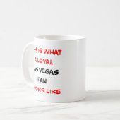 las vegas fan, loyal kaffeetasse (Vorderseite Links)