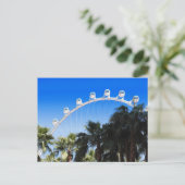 Las Vegas Ferris Wheel 2 Postkarte (Stehend Vorderseite)