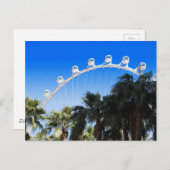 Las Vegas Ferris Wheel 2 Postkarte (Vorne/Hinten)