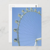 Las Vegas Ferris Wheel Postkarte (Vorne/Hinten)