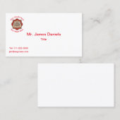 Las Vegas Fire Rescue Emblem Business Card Visitenkarte (Vorne/Hinten)