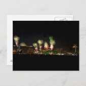 Las Vegas Fireworks Postcard Postkarte (Vorne/Hinten)